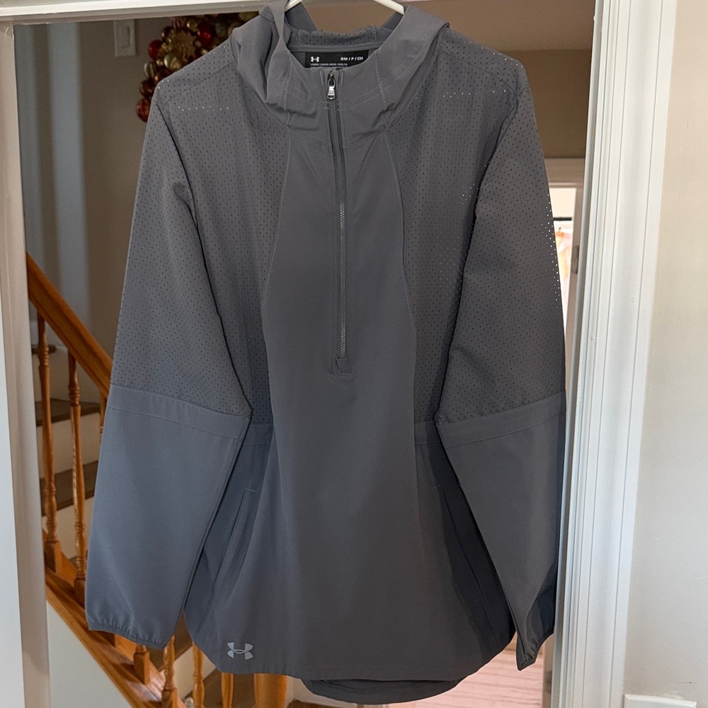 Under Armour Charcoal Hooded Pullover